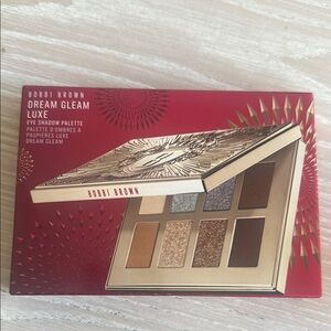 Bobbi Brown Dream Gleam Luxe Eye Shadow Palette 8 shadows NWT